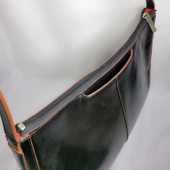 HOBO Brand Smooth Leather Shoulder Bag - Picture 4 of 11